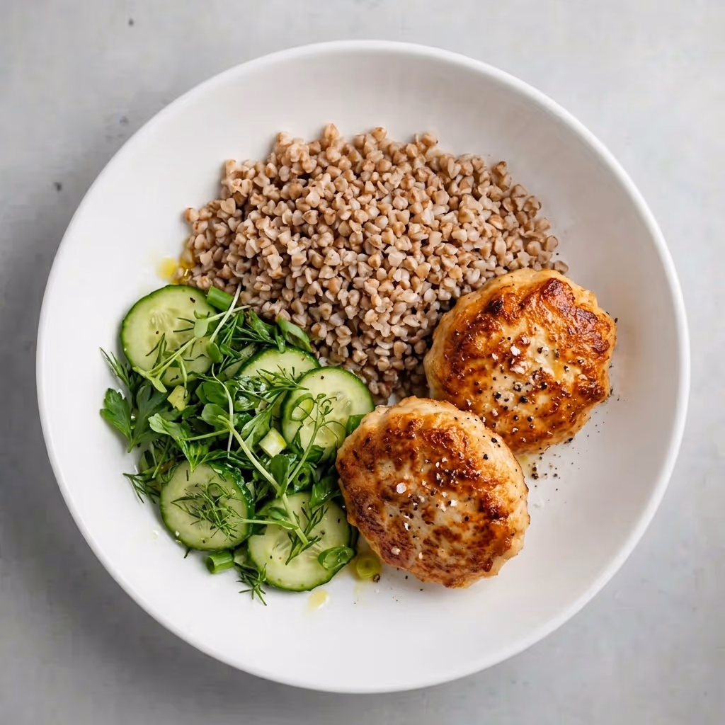 Buckwheat & Chicken Cutlet